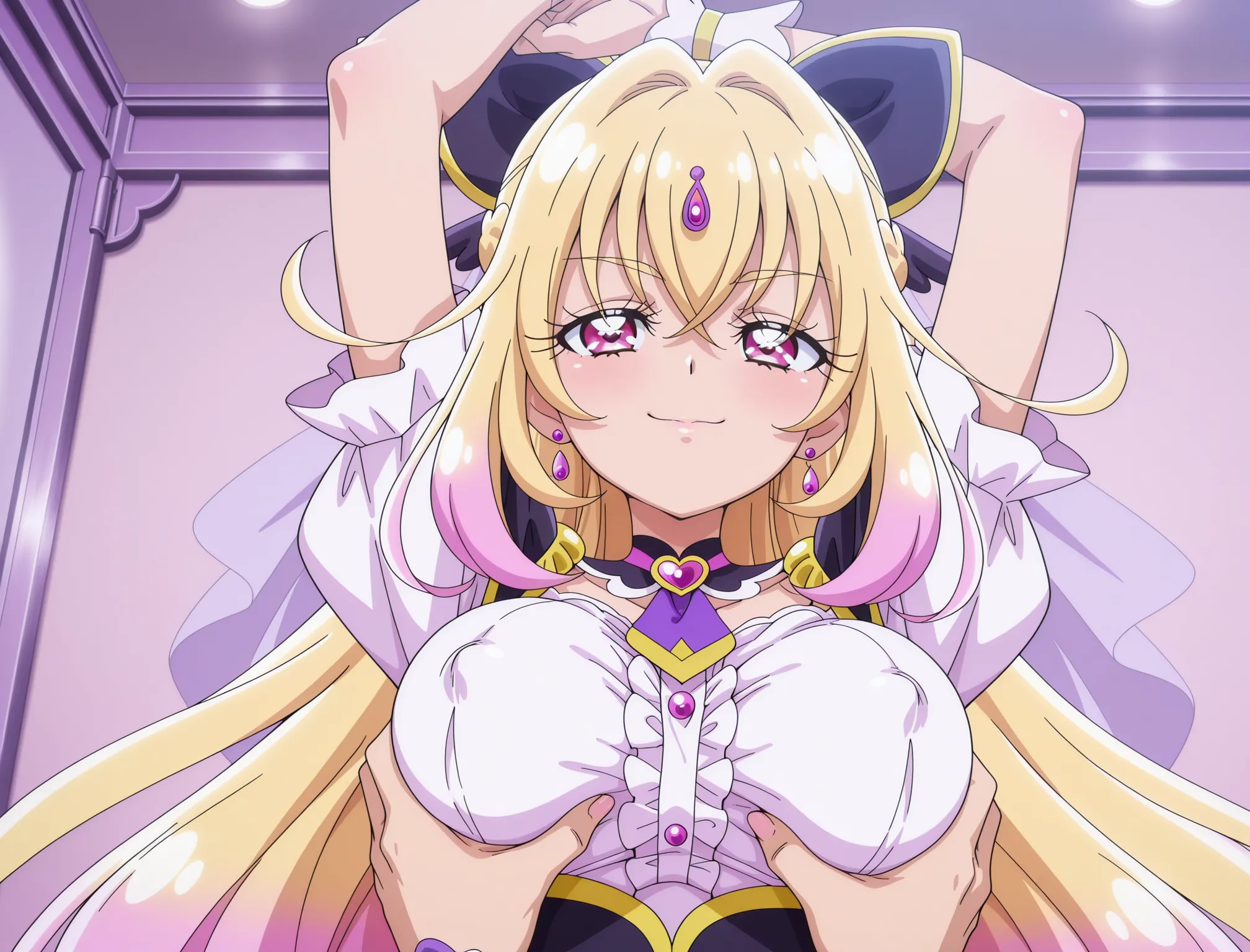 セクシーで可愛い「キュアアルカナ・シャドウ／森亜るるか」のエロ画像_part4の48枚目の画像です。