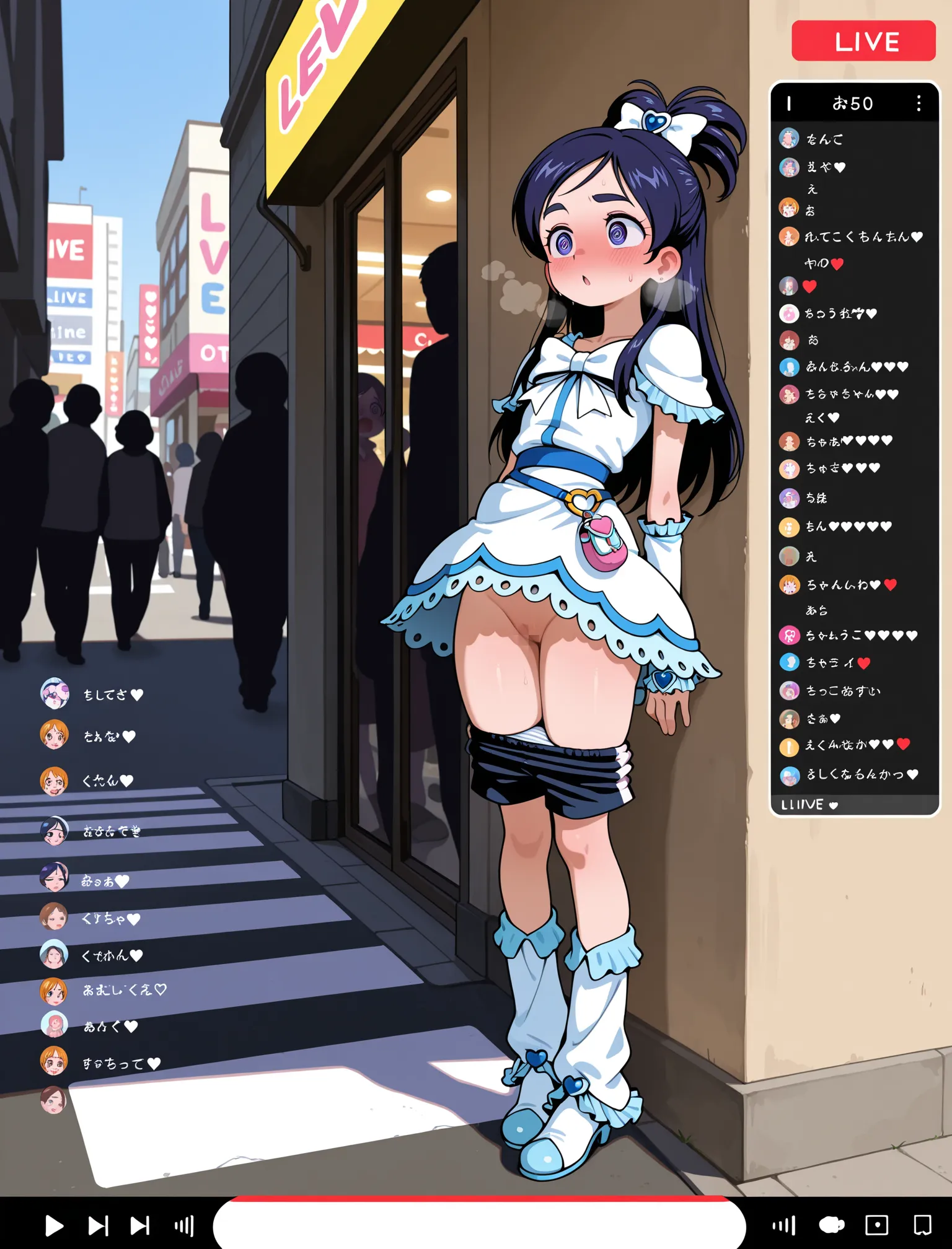 セクシーで可愛い「キュアホワイト／雪城ほのか」のエロ画像_part8の2枚目の画像です。