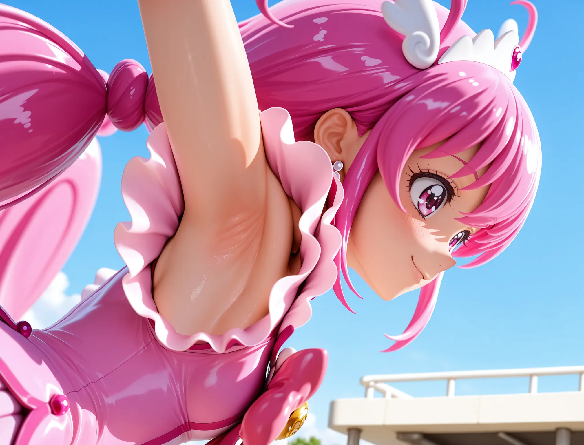 セクシーで可愛い「キュアハッピー／星空みゆき」のエロ画像_part14の4枚目の画像です。