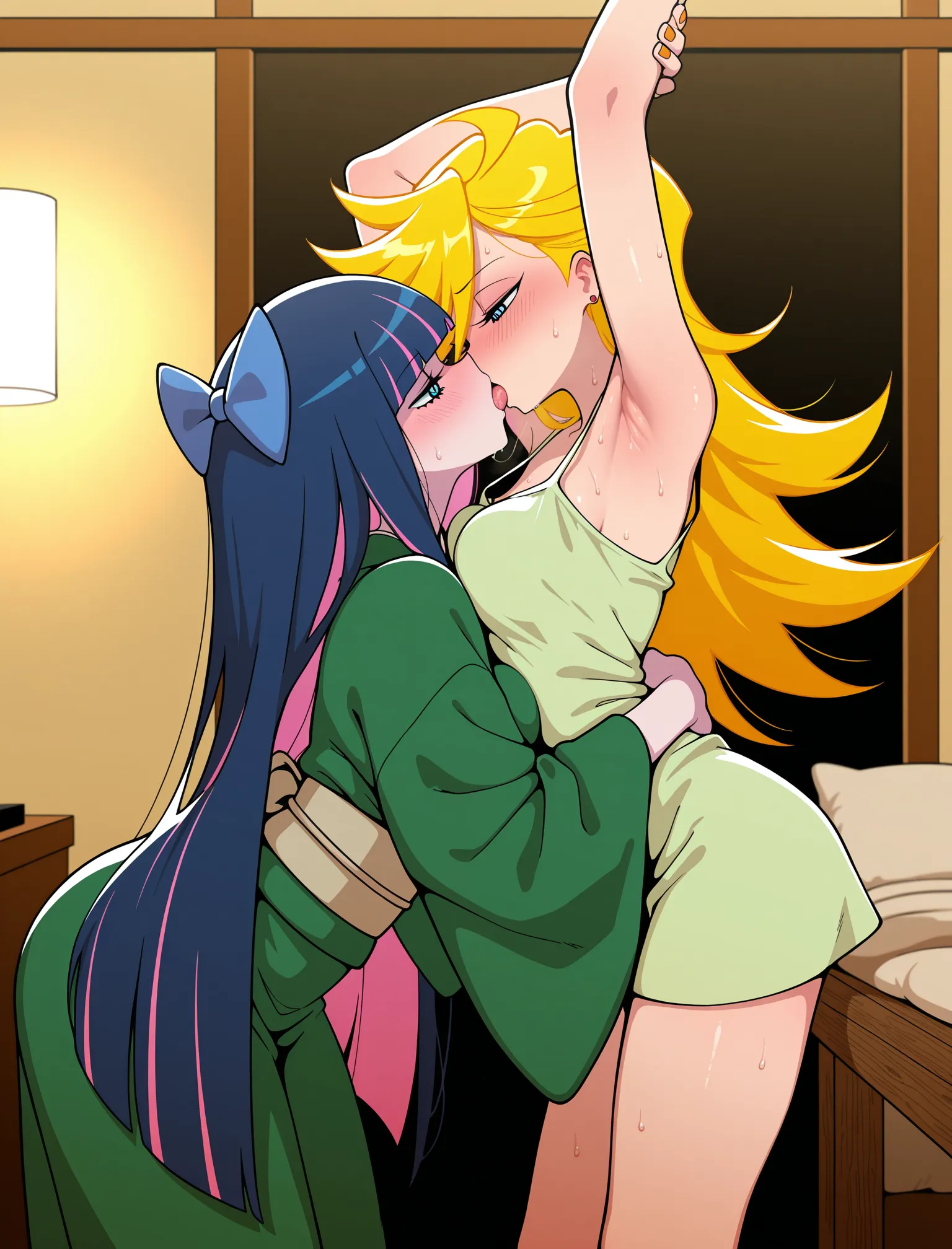 パンティ&ストッキングwithガーターベルトの新着エロ画像 204775