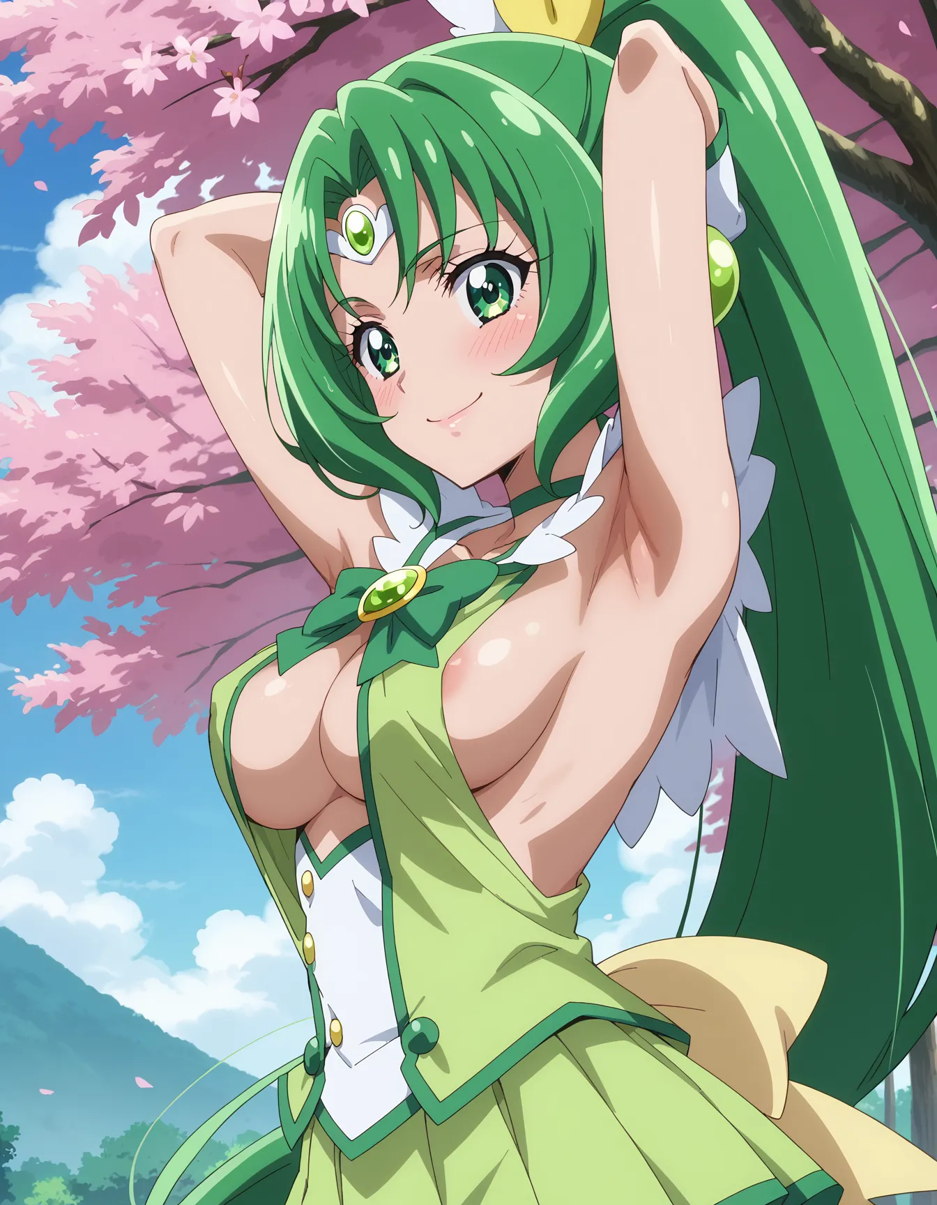 セクシーで可愛い「緑川なお／キュアマーチ」のエロ画像_part1の32枚目の画像です。