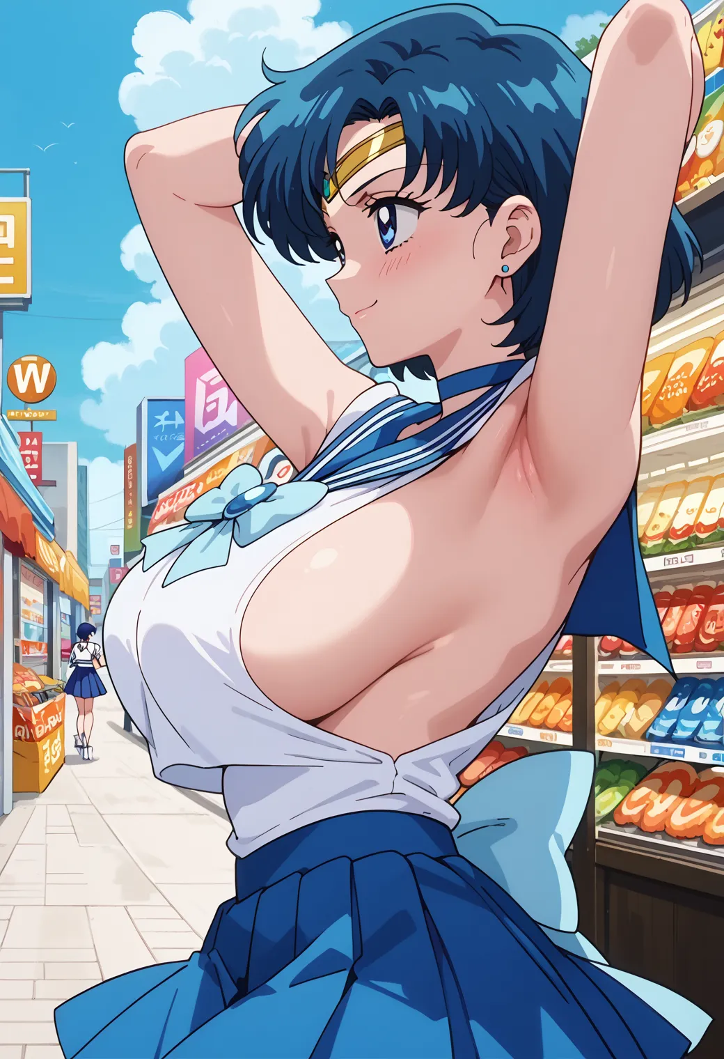 セクシーで可愛い「水野亜美／セーラーマーキュリー」のエロ画像_part3の15枚目の画像です。