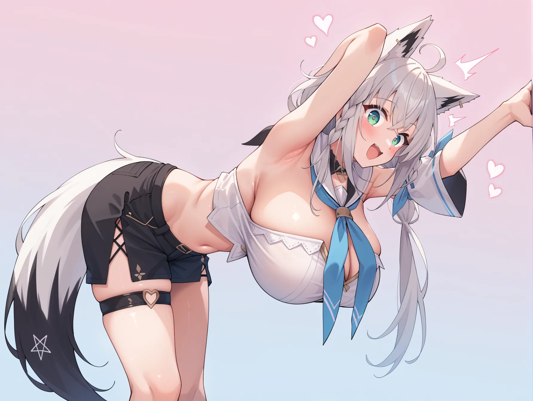 セクシーで可愛い「白上フブキ」のエロ画像_part4の7枚目の画像です。