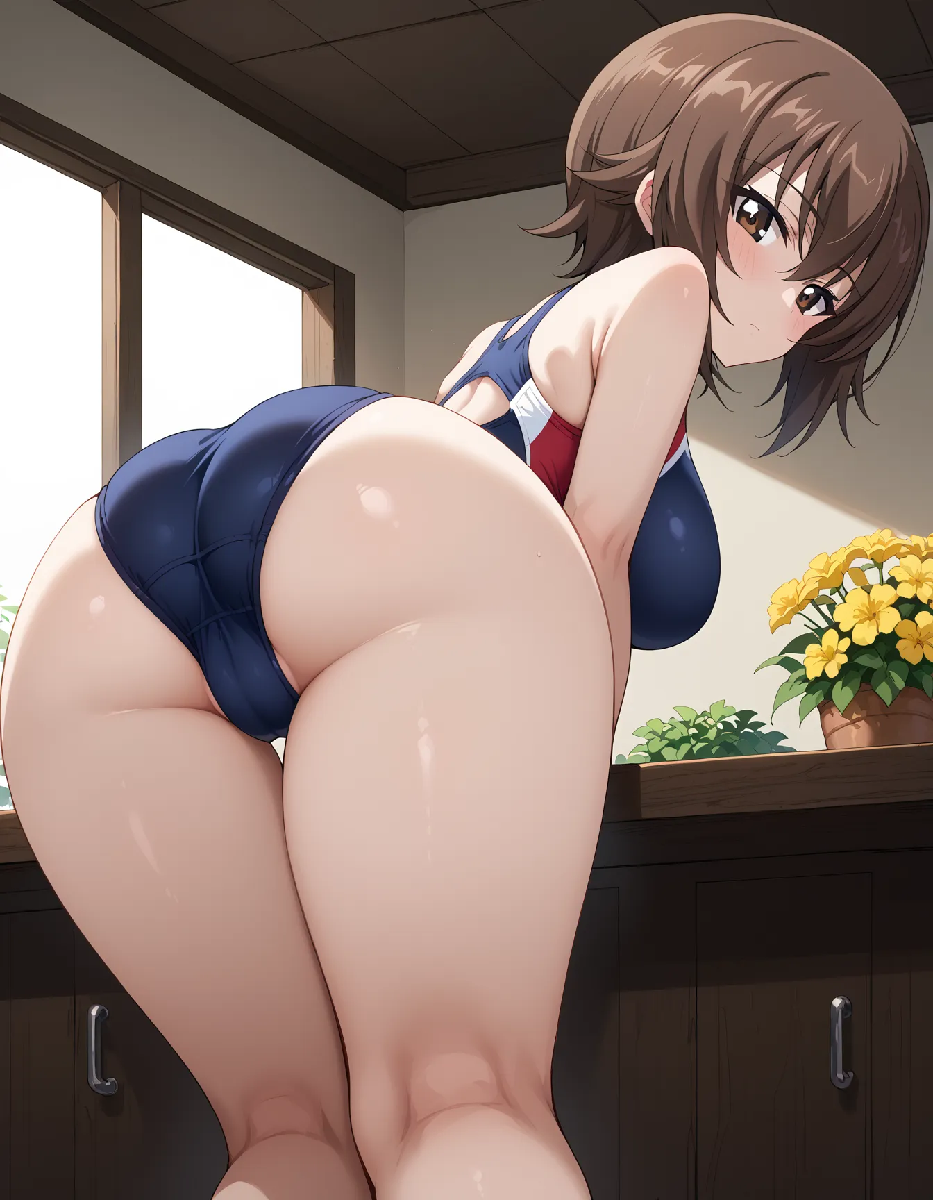 セクシーで可愛い「西住まほ」のエロ画像_part3の3枚目の画像です。