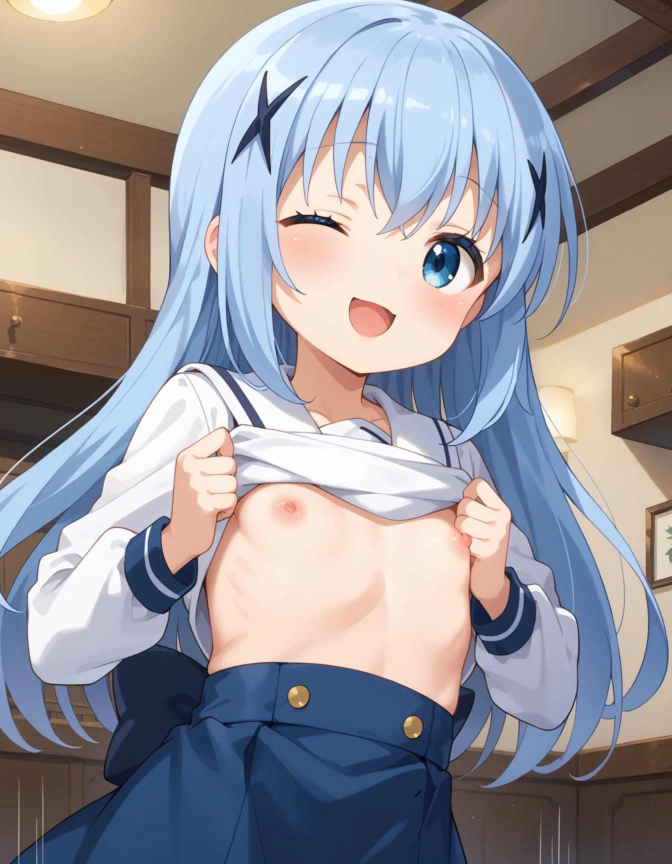 セクシーで可愛い「香風智乃」のエロ画像_part5の22枚目の画像です。