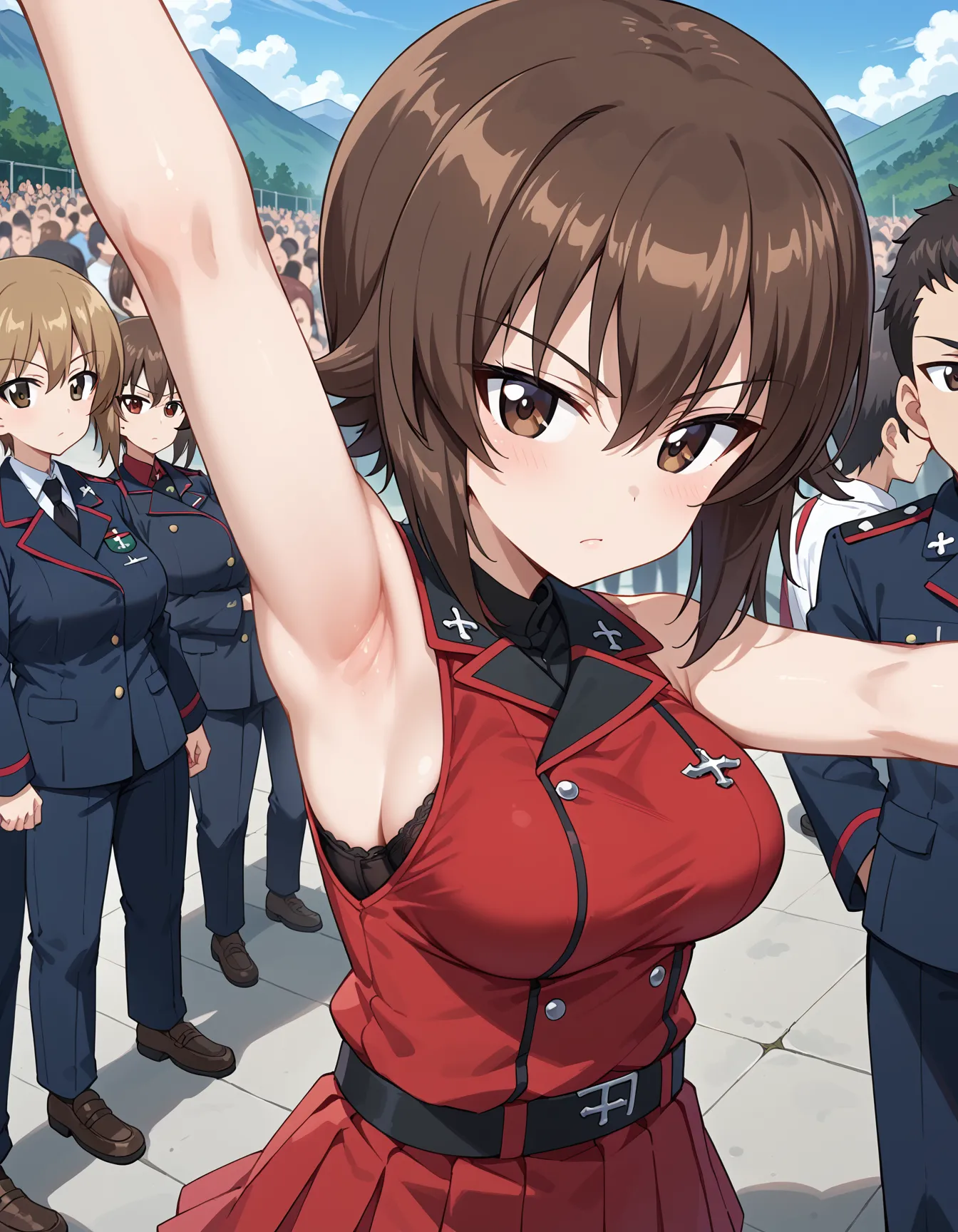 セクシーで可愛い「西住まほ」のエロ画像_part4の34枚目の画像です。