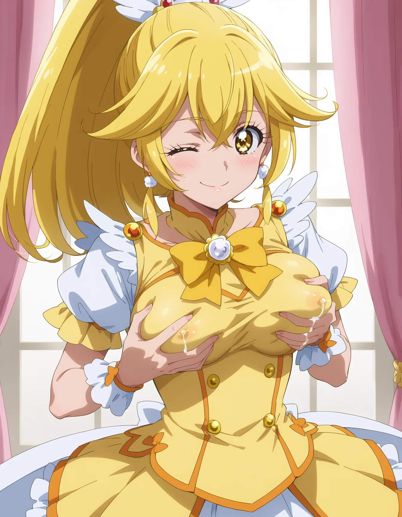 セクシーで可愛い「黄瀬やよい／キュアピース」のエロ画像_part5の28枚目の画像です。