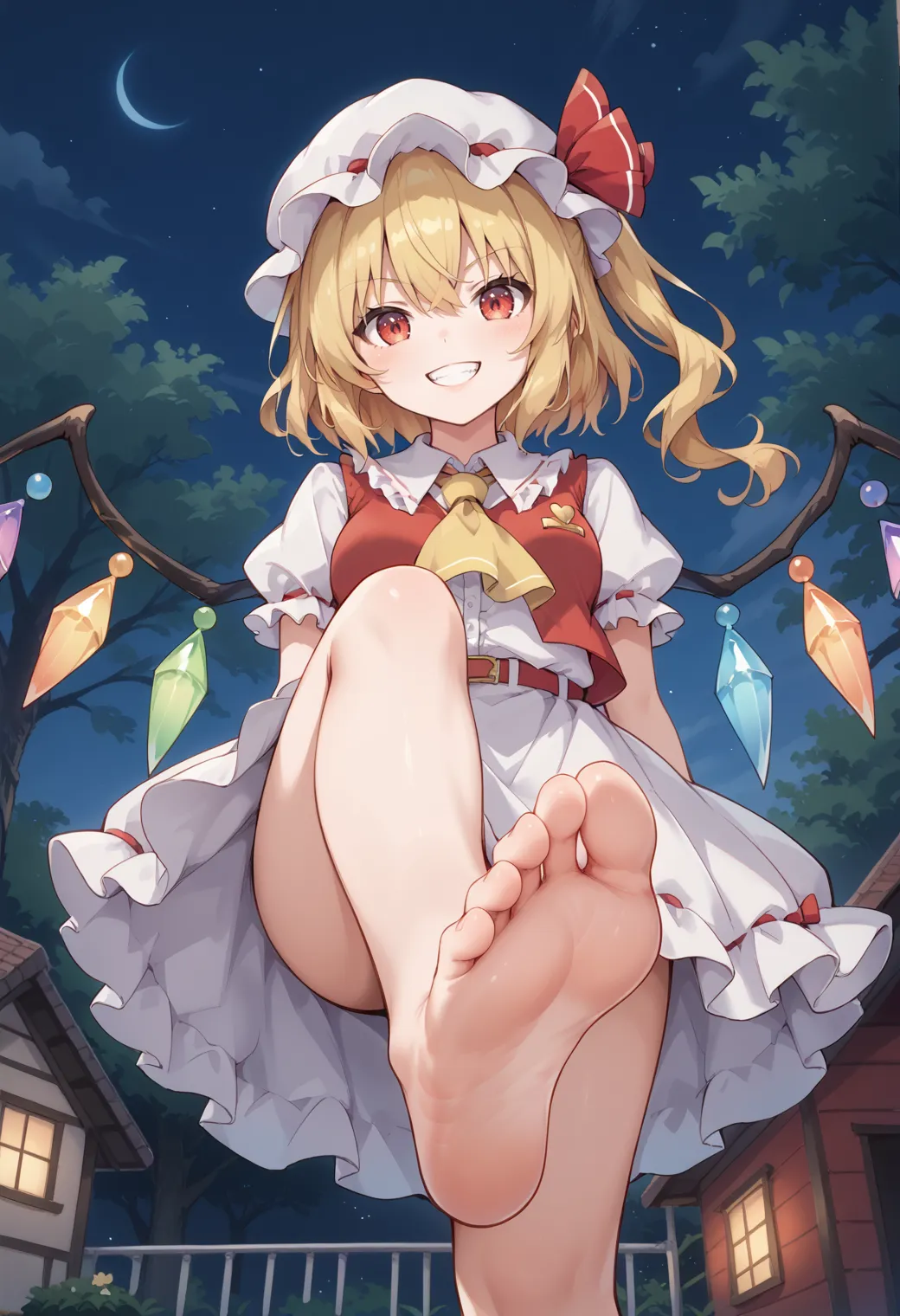 セクシーで可愛い「フランドール・スカーレット」のエロ画像_part1の9枚目の画像です。