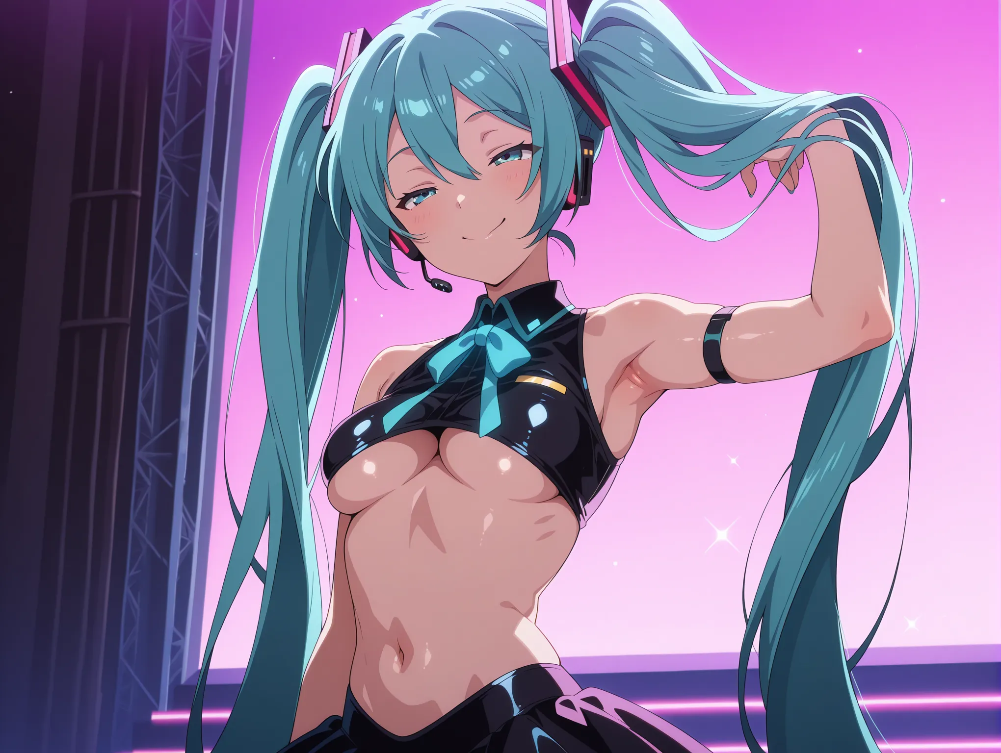 セクシーで可愛い「初音ミク」のエロ画像_part1の13枚目の画像です。