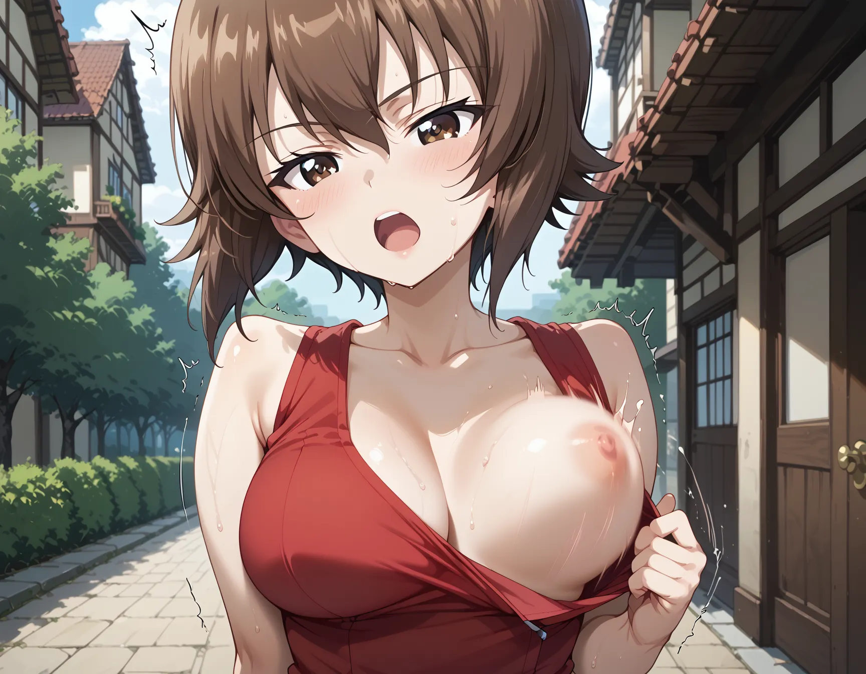 セクシーで可愛い「西住まほ」のエロ画像_part5の3枚目の画像です。