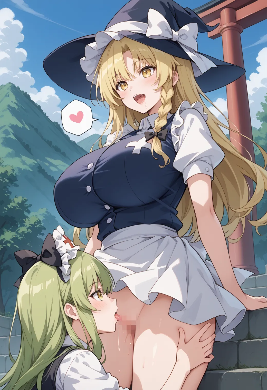 セクシーで可愛い「霧雨魔理沙」のエロ画像_part3の22枚目の画像です。