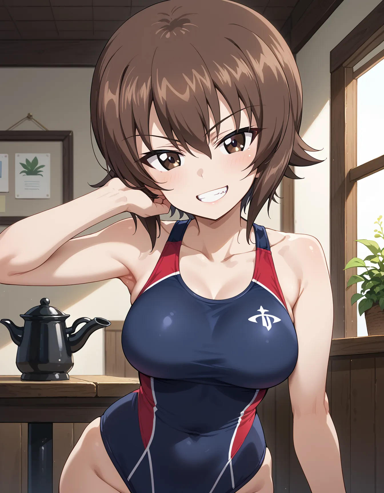 セクシーで可愛い「西住まほ」のエロ画像_part6の15枚目の画像です。