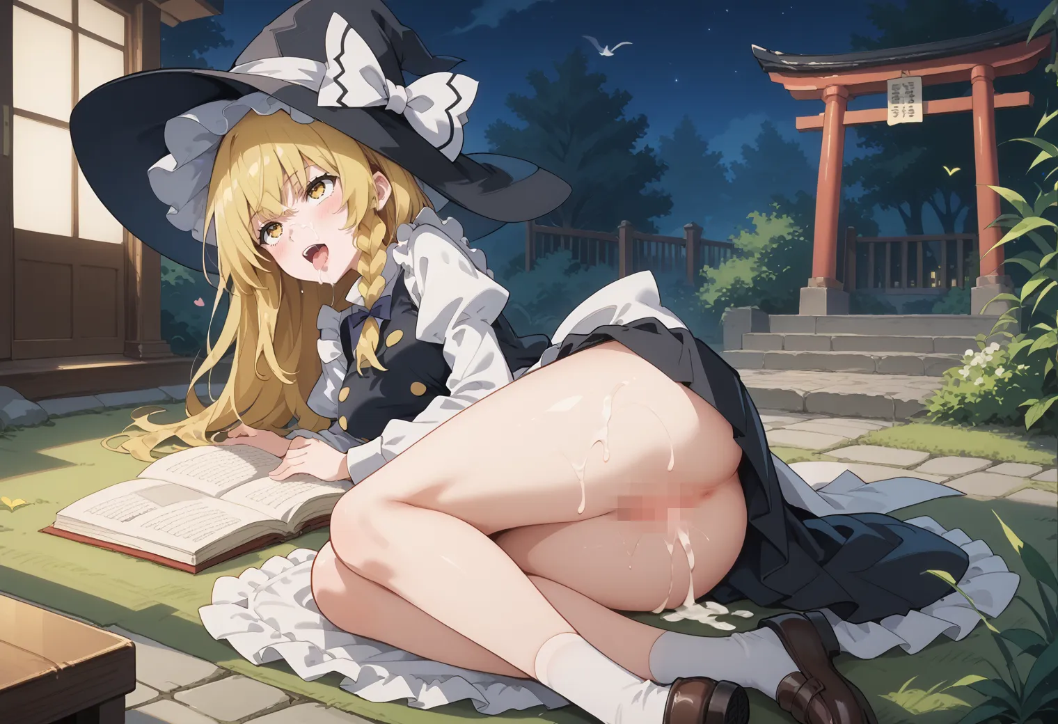 セクシーで可愛い「霧雨魔理沙」のエロ画像_part4の33枚目の画像です。