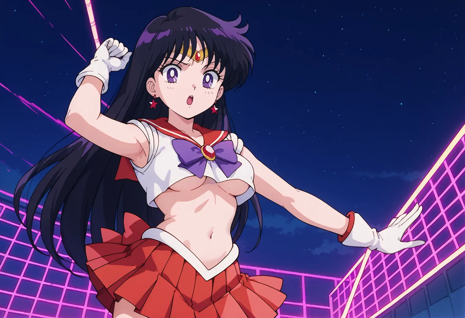 セクシーで可愛い「セーラーマーズ／火野レイ」のエロ画像_part1の9枚目の画像です。