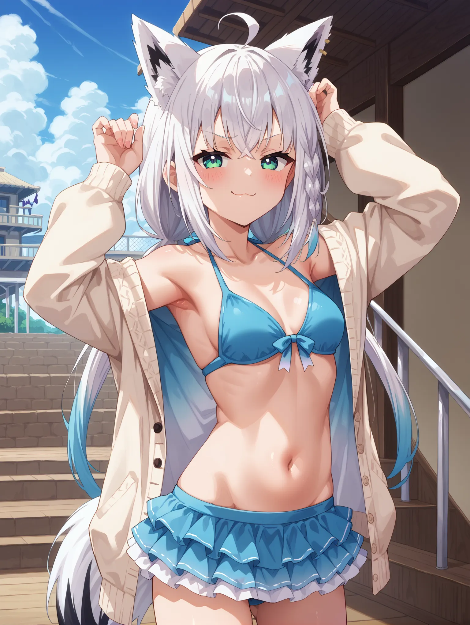 セクシーで可愛い「白上フブキ」のエロ画像_part1の7枚目の画像です。