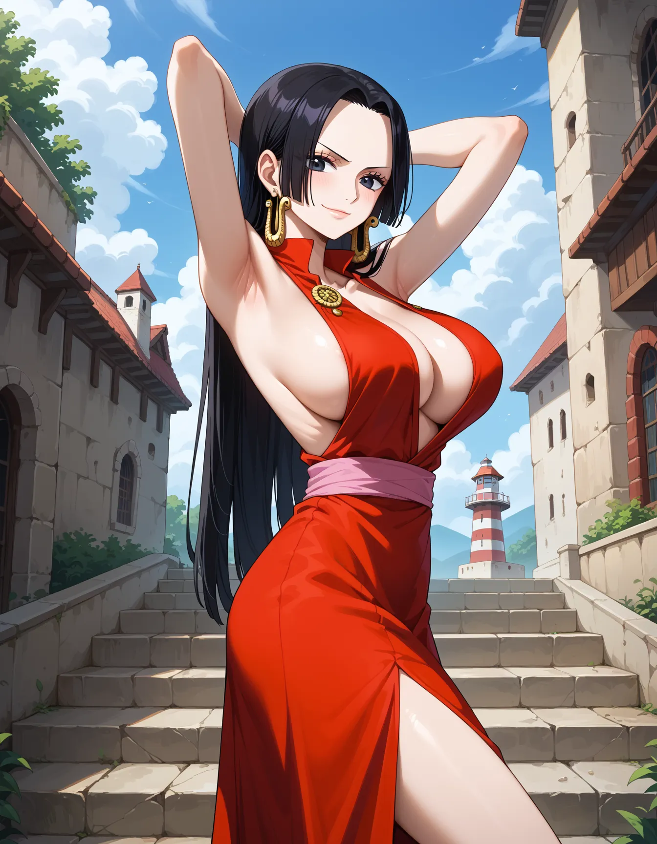 セクシーで可愛い「ボア・ハンコック」のエロ画像_part17の49枚目の画像です。