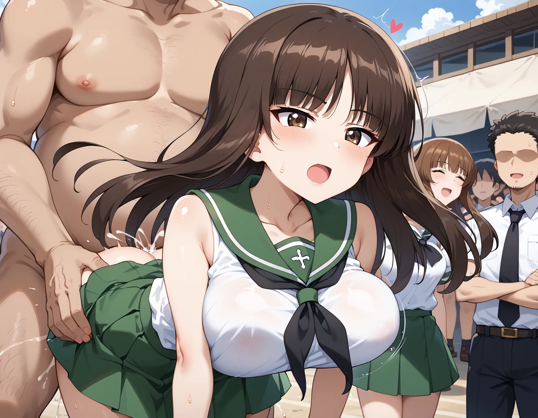 ガールズ&パンツァーに登場する「西住しほ」のエロ画像50枚_part1