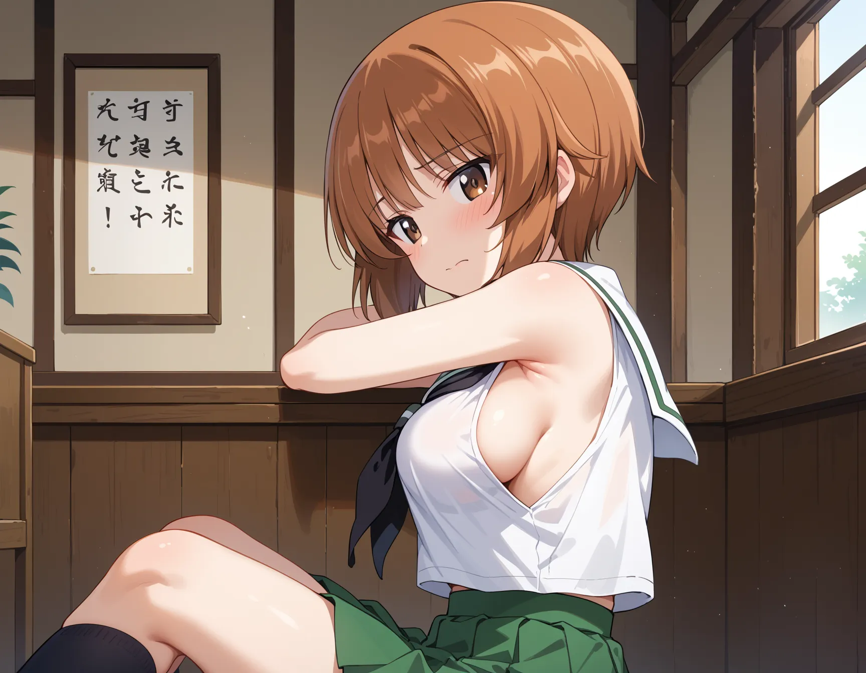 ガールズ&パンツァーに登場する「西住みほ」のエロ画像50枚_part9