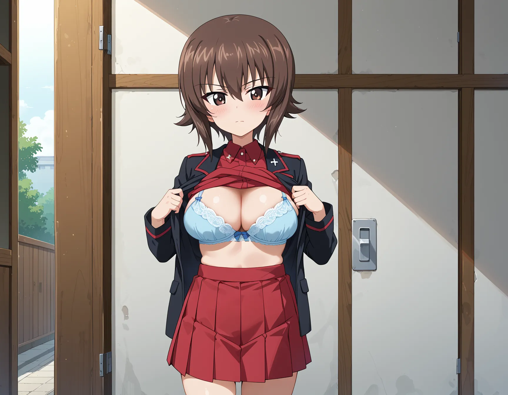 セクシーで可愛い「西住まほ」のエロ画像_part8の12枚目の画像です。