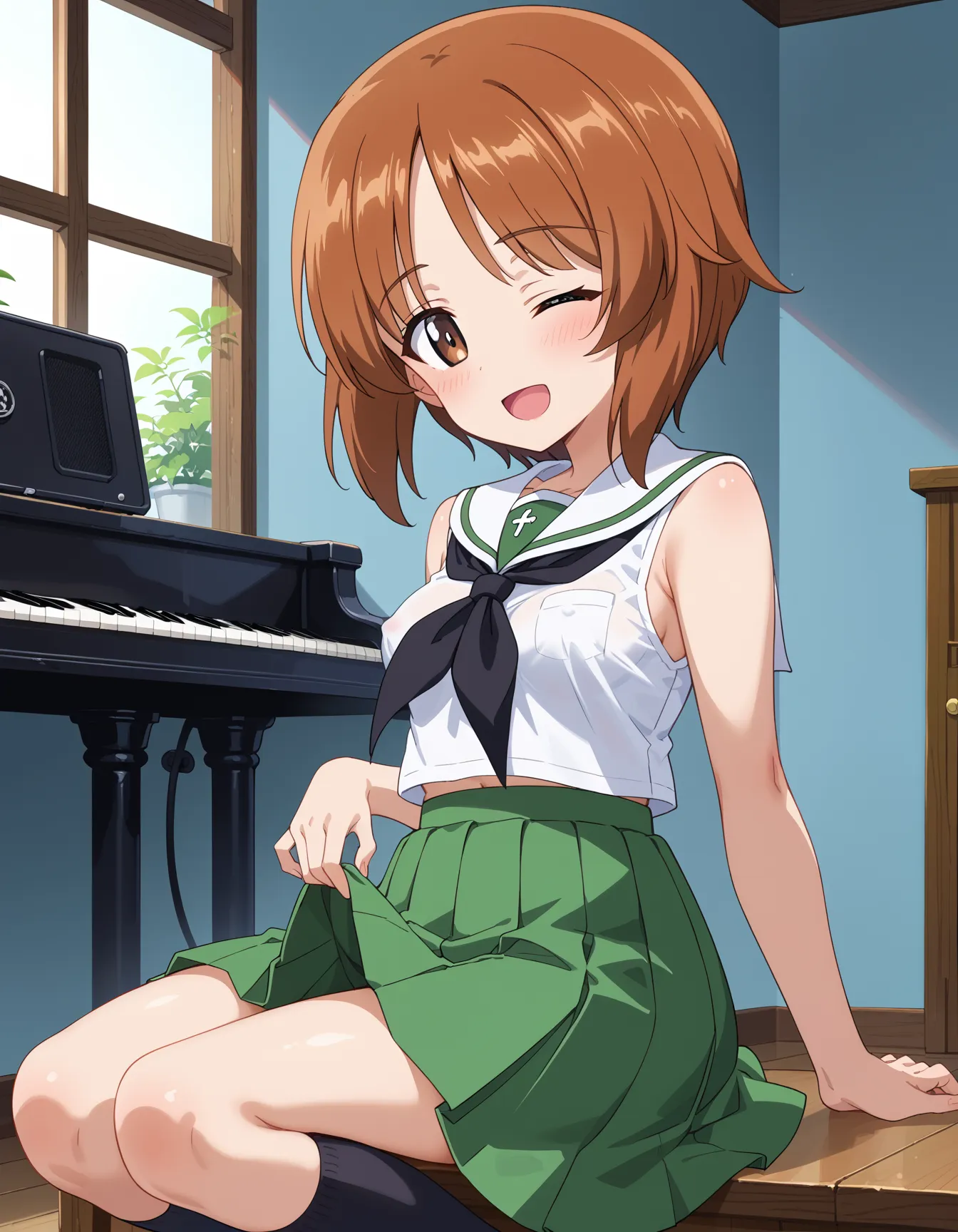 Miho Nishizumi Porn Images Part 10 image 14.